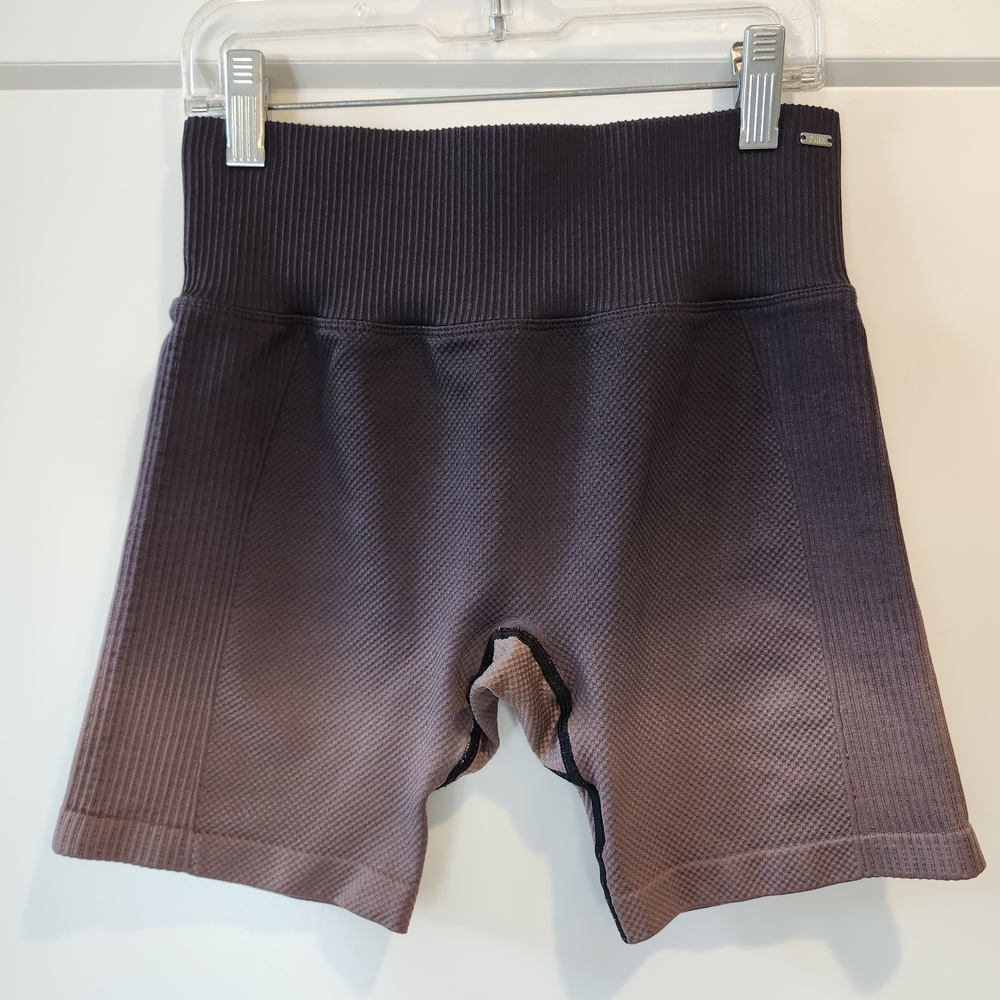 Victoria's Secret Ombre Bike Shorts - Black and Brown